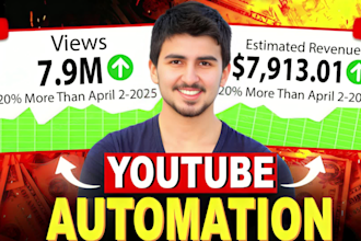 create automated cash cow videos, faceless channel and do youtube automation