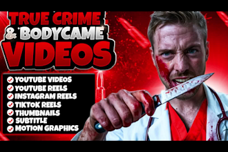 do create engaging faceless true crime documentaries for youtube