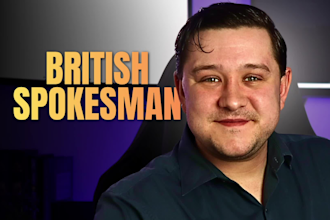 be your attention grabbing british spokesperson