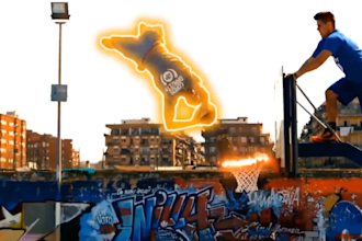 do perfect blotter media neon effect scribble animation video