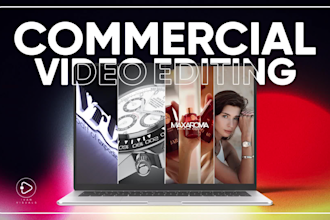 do expert commercial and ads video editing