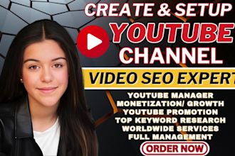 be youtube marketing manager monetize channel ads SEO video editing brand growth