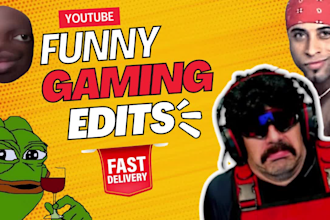 edit funny gaming videos for youtube
