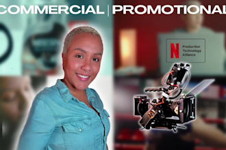 film and produce music video with real actors
