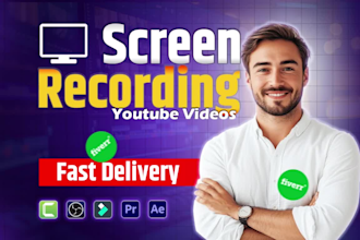 do screen recording, screencast, and youtube tutorial videos