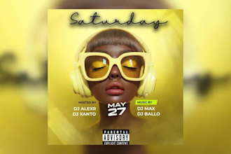 design unique motion album cover , single cover art, mixtape