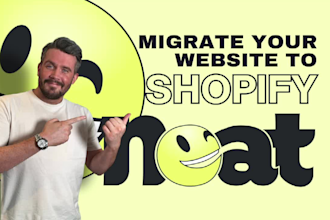migrate your store or website to shopify or webflow