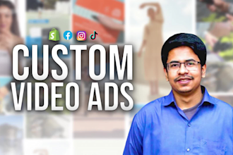 edit targeted facebook ad creative video for dropshipping