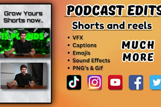 edit your videos or podcast to the next level into shorts
