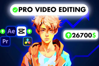 be your professional and creative youtube video editor