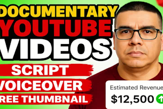 create top 10 viral history documentary videos for youtube and documentary style