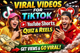 edit viral videos for tiktok creativity program,youtube shorts,quiz and reels