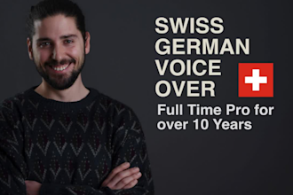 record a swiss german voice over