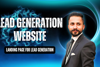 design a high converting landing page for lead generation