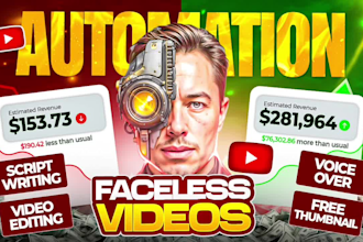 do create youtube automation channel and create top10 faceless cash cow videos