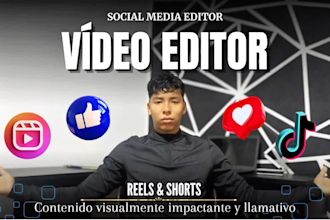 editaré tus videos para tu negocio o marca personal