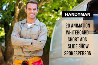do home repair or handyman service short ads promo