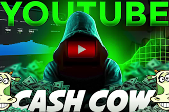 do youtube automation and faceless cash cow video editing