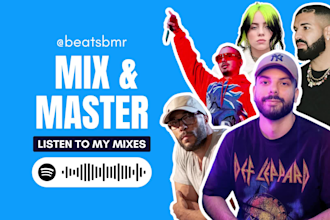 mix and master your rap, trap, hip hop, drill or rnb song