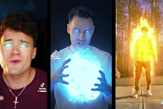 edit tiktok and instagram reels with vfx and special effects