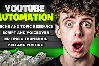 create faceless cash cow videos and manage youtube automation channel