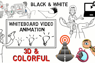 create whiteboard video animation