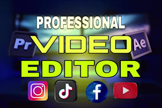 do video editing in after effects and premiere pro