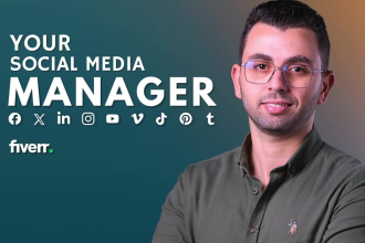 be your marketing and social media manager