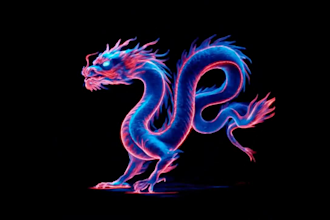 create 3d hologram animation, holographic video lifelike animal animation