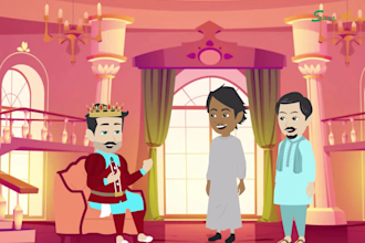 create 2d animated stories for youtube in hindi and urdu with discount