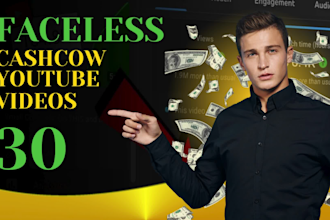 create cashcow youtube videos with voice over