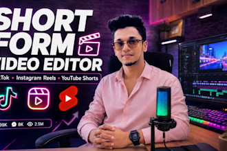 be your short form video editor for tiktok, reels, and youtube shorts