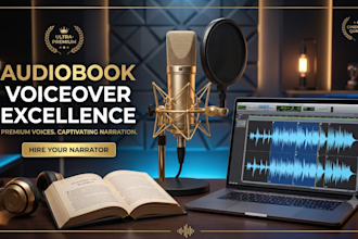 create realistic custom ai audiobook and voiceover with elevenlabs