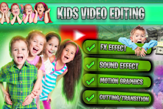 do kids video editing that focuses on children video
