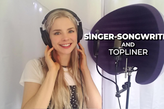 be your female singer vocalist for pop, edm, or rock