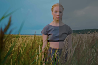 do professional video color grading and color correction