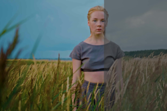 do professional video color grading and color correction