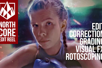 edit an awesome fitness sports motivation video with vfx rotoscoping greenscreen