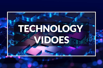 create new tech videos for youtube