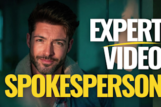 be your professional spokesperson video actor