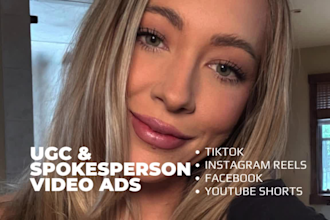 create ugc video ads for tiktok, instagram, or facebook