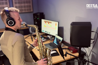 create a saxophone line for your chill tropical house song