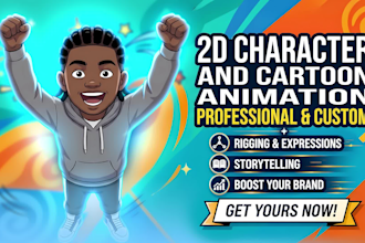 create 2d cartoon animation stories rhymes videos for youtube