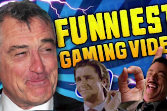 funny gaming video editing for youtube