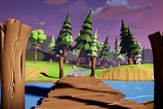 do unreal engine 5 stylized low poly environment steam game level design an uefn