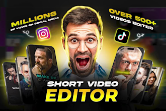 edit videos with subtitles and captions for reels, tiktoks, yt shorts