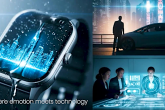 create highend ai commercial ads for TV and social media
