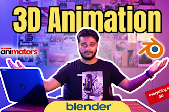 do stunning 3d product animation and 3d video
