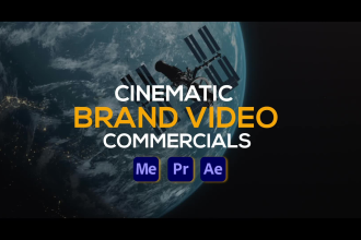 produce a cinematic brand video commercial