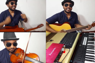 record and compose violin,mandolin and guitar music